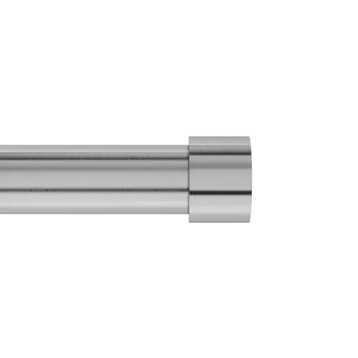 Bestel Nu Umbra Gordijnroede Cappa - Single - Uitschuifbaar 91 tot 168 cm - Nikkel - Ø2,5cm