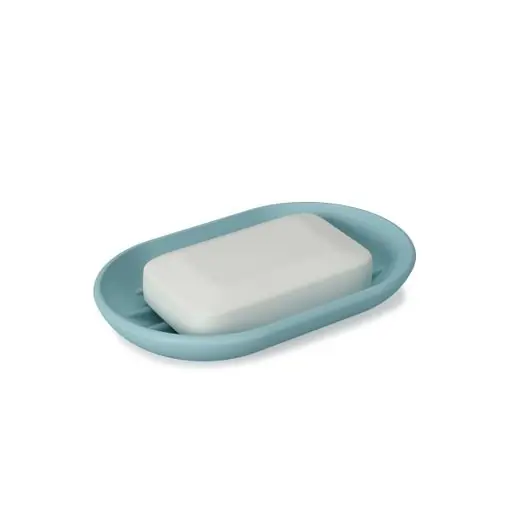 Umbra Zeepbakje Touch - Ocean Blue - Licht Blauw - 13x9x2cm Aanbieding