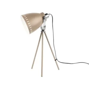 Bestseller Leitmotiv Bureaulamp Mingle - 3 Poot - Sand Brown - Ø16,5x54cm