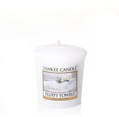 Wereldwijde Verzending Yankee Candle Geurkaars Votive - Fluffy Towels - 4,4x4,5x5,5cm
