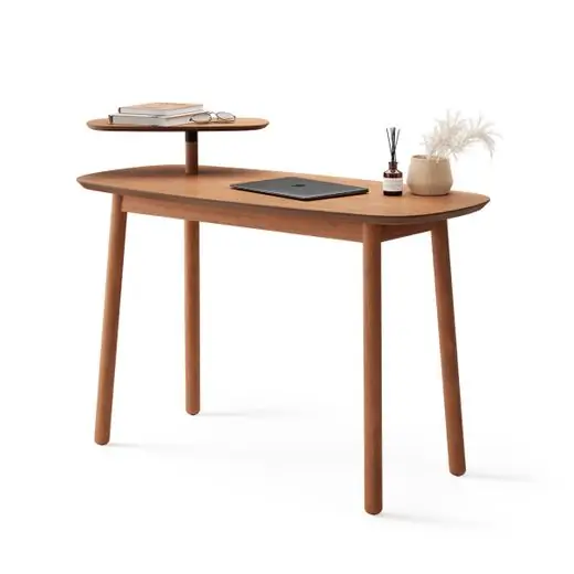 Budget Umbra Bureau Swivo - Licht Walnoot - 127x56x90cm