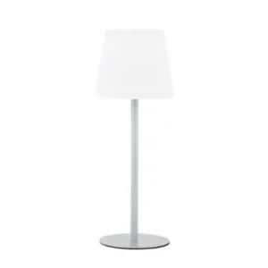 Luxe Leitmotiv Tafellamp Outdoors - Licht Blauw - Ø15x27-40,5cm