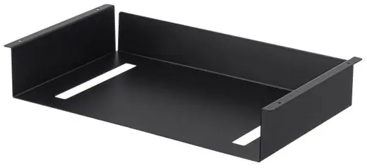 Yamazaki Opbergbak Tower - Ondertafelplank - Zwart - 44x24,5x7cm Veilige Betaling
