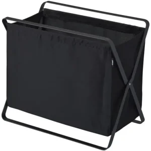 Yamazaki Opbergmand Tower - Inklapbaar - Breed - Zwart - 46x29x40cm Bestel Nu