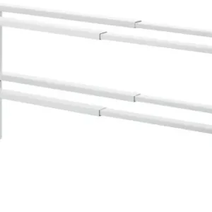 Yamazaki Schoenenrek Line - Uitschuifbaar - 2 Lagen - Wit - 38x15x30cm Lage Prijs