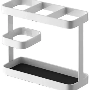 Professioneel Yamazaki Keukenhulphouder Tower - Wit - 17x6,7x14,5cm