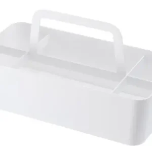 Handgemaakt Yamazaki Opbergbak Tower - Toolbox - Wit - 30x15x15cm