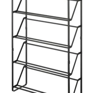 Nieuw Model Yamazaki Schoenenrek Frame - 4 Laags - Slim - Zwart - 53x17,5x80cm