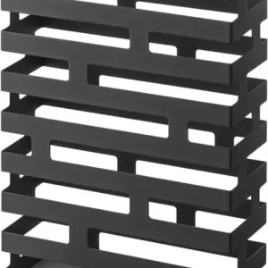 Gecertificeerd Yamazaki Paraplubak Brick - Rechthoek - Zwart - 30x10x43cm