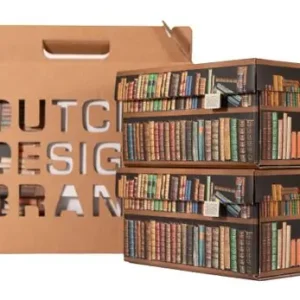 Op = Op Dutch Design Brand Opbergbak Storage Box Small - Set Van 2 - Van Karton - Books - Boeken - 27,8x20,6x14cm