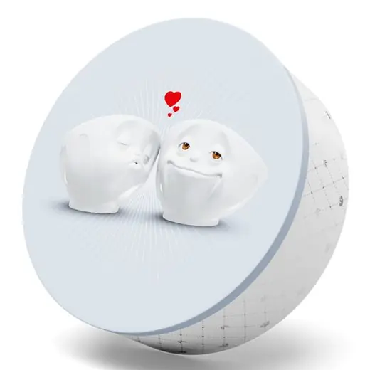 Topkwaliteit Tassen Bewaarblik - Koekblik - Sweet Life - 22x7,1cm