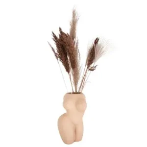 Pt Bloempot Lady - Zandbruin - 33,5x19x20cm Flitsaanbieding