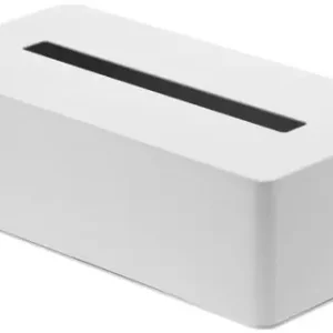 Yamazaki Tissuehouder Tower - Wit - 26,5x13,5x7,5cm Professioneel