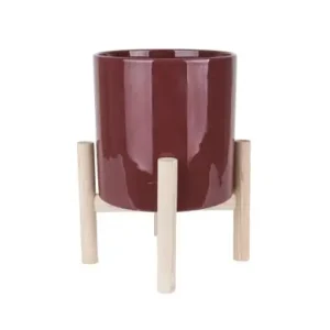 Goedkoop Pt Bloempot Trestle - Warm Red