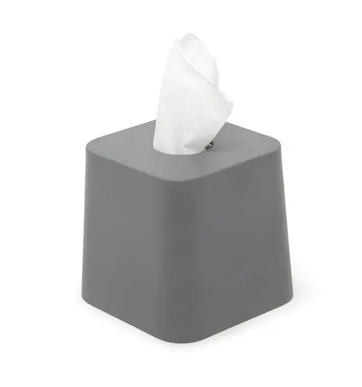 Budget Umbra tissue box Scillae Donker grijs