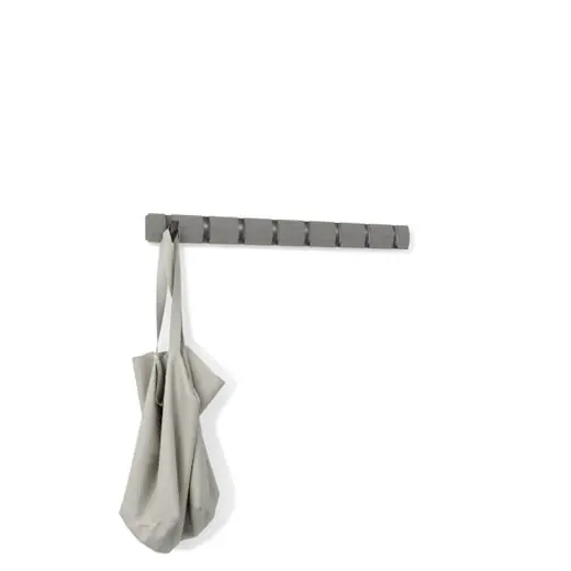 Umbra Wandkapstok Flip - 8 Haken - Inklapbaar - Grijs - Tinkleur - 81x6x3cm Koop Online