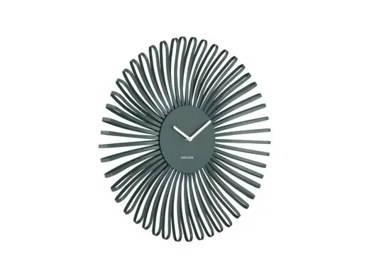 Topkwaliteit Karlsson Wandklok Polo - Jungle Groen - Ø48cm