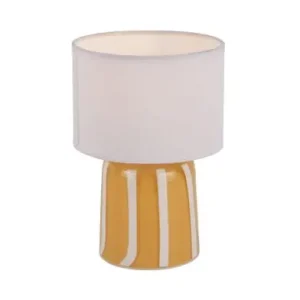 Leitmotiv Tafellamp Verano LED - Batterijfunctie - Helder Geel - 13,5x13,5x20cm Trendy