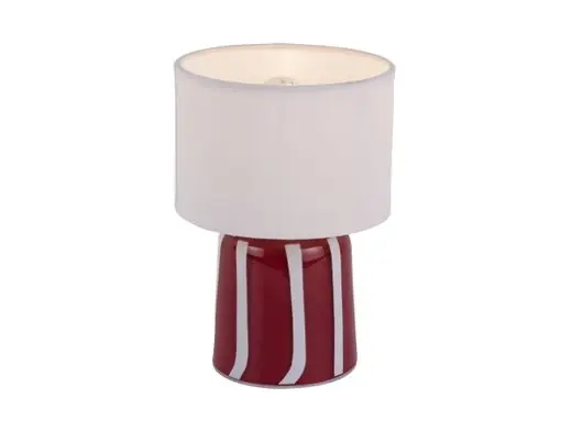 Leitmotiv Tafellamp Verano LED - Batterijfunctie - Oker Rood - 13,5x13,5x20cm Speciale Aanbieding