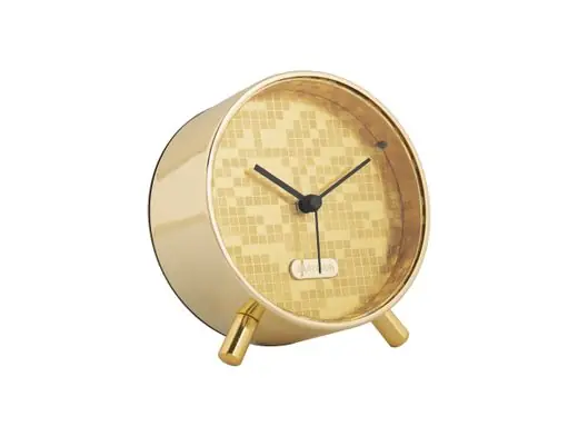 Trendy Karlsson Wekker Disco - Goud - Ø11cm