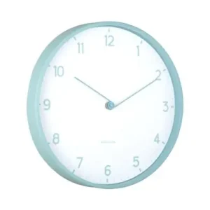 Finale Uitverkoop Karlsson Wandklok Sencillez - Misty Blauw - Ø30cm