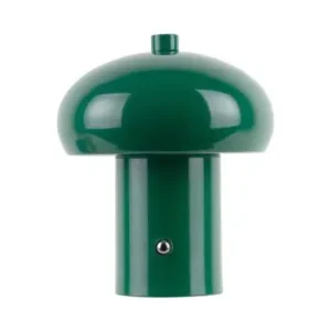 Leitmotiv Tafellamp Retro Seta LED - Oplaadbaar - Retro Groen - 12,5x12,5x15cm Gereduceerde Prijs