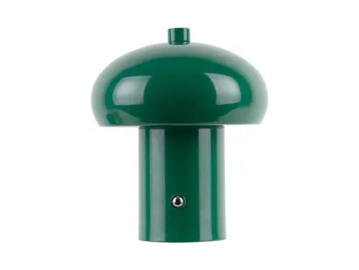 Leitmotiv Tafellamp Retro Seta LED - Oplaadbaar - Retro Groen - 12,5x12,5x15cm Gereduceerde Prijs