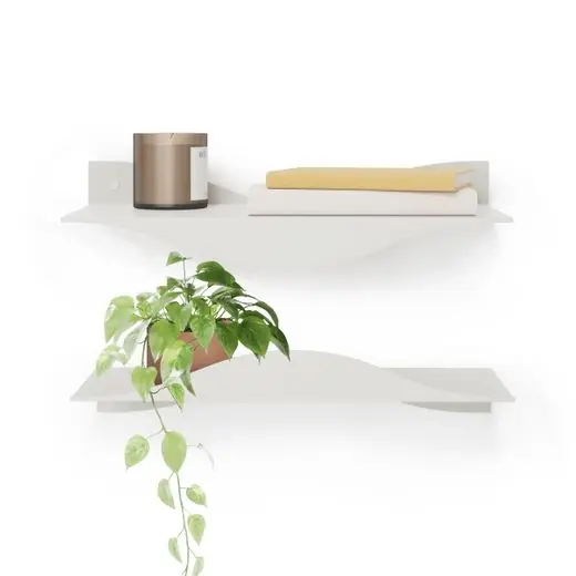 Umbra Wandplank Surf - Set Van 2 - Zand - 43,1x18x10cm Direct Verzonden