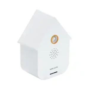 Alleen Vandaag Karlsson Bewegingssensor Modern Cuckoo - Sound Box - Met Vogelgeluiden - Wit - 7,5x5x11,5cm