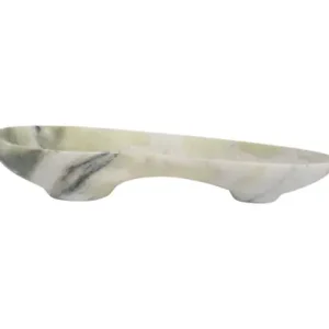 Uitverkoop Pt Schaal Organic - Decoratief - Large - Marmer - Himalaya Groen - 37x13x7cm