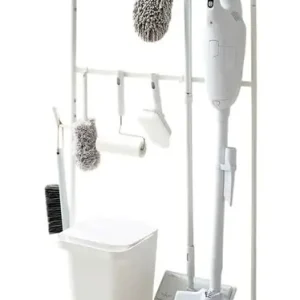 Yamazaki Opbergrek Tower - Staand - Met Zwenkwielen - Wit - 72,5x35x141cm Speciale Aanbieding