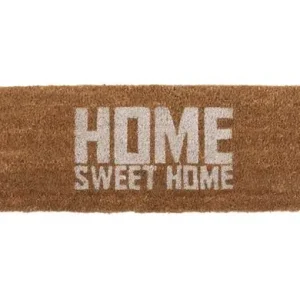 Pt Deurmat Pt - Home Sweet Home - Bruin - Wit - 75x26x2cm Nu Kopen