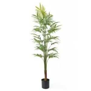 Weekendaanbieding Pt Kunstplant Artificial - Gold Palm Tree - Palmboom - Groen - 65x65x160cm