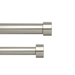Wereldwijde Verzending Umbra Gordijnroede Cappa - Double - Nikkel - Uitschuifbaar 91-168 cm - 2,5cm