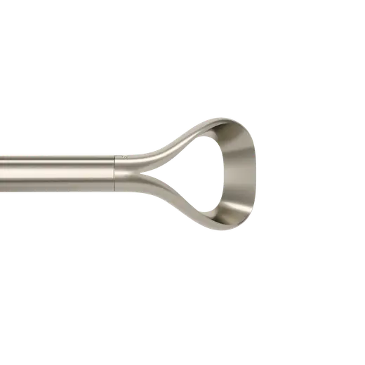 Flitsaanbieding Umbra Gordijnroede Loop - Nikkel - Uitschuifbaar 107-305 cm - 2,5 cm