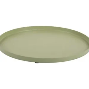 Veilige Betaling Pt Dienblad Servir Round - Small - Decoratieve Schaal - Tea Groen - Ø30x1,5cm