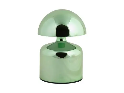 Aanbieding Leitmotiv Tafellamp Impetu LED - Oplaadbaar - Plated - Glanzend Donker Groen - 10x10x15cm