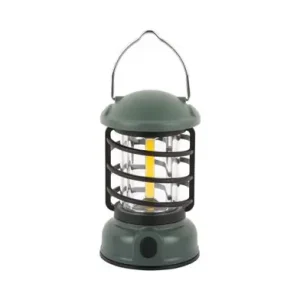 Leitmotiv Tafellamp Camping Lantern LED - Oplaadbaar - Jungle Groen - 8,5x8,5x15cm Populair
