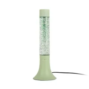 Flitsaanbieding Leitmotiv Tafellamp Astro Glitter - Glitterlamp - Zacht Groen - 13x13x37,5cm