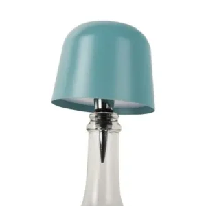 Leitmotiv Ledlamp Cone Hat LED - Oplaadbaar - Voor Op Een Fles - Blauw - 10x10x13cm Gecertificeerd