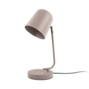 Leitmotiv Tafellamp Encantar - Mat Warm Grijs - 15x15x38,5cm Budget