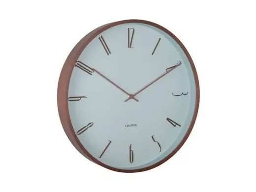 Plaats Bestelling Karlsson Wandklok Scandia - Misty Blauw - Ø40cm