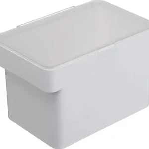 Limited Edition Yamazaki Voerbak Tower - Bewaar Box Voor Huisdiervoedsel - Wit - 30x20x19cm