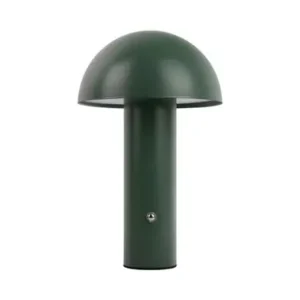Meest Verkocht Leitmotiv Tafellamp Fuego - LED - Oplaadbaar - Mat Jungle Groen - 15x15x24,5cm