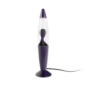 Direct Verzonden Leitmotiv Lavalamp Funky Rocket - Tafellamp - Paars - Ø9x35cm