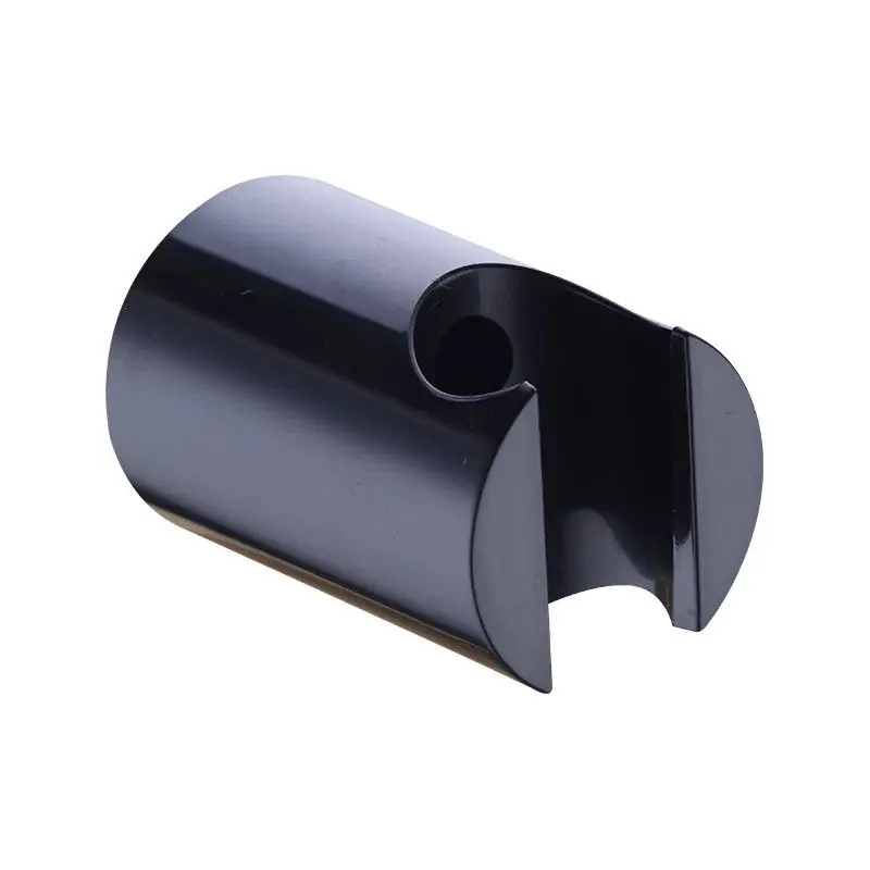 Vaste handdouchehouder Round Nero mat zwart Trendy