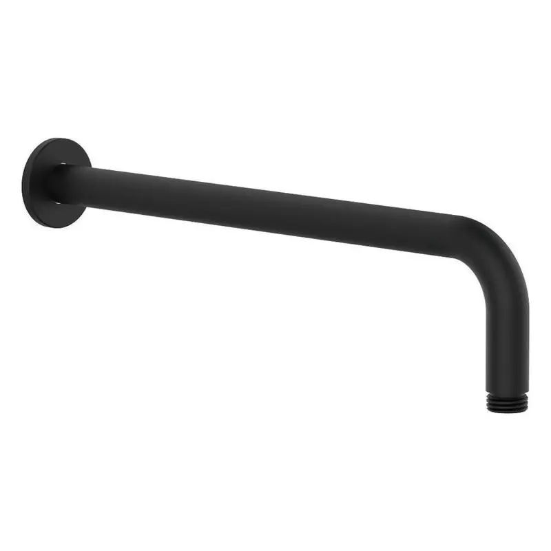 Korting Muursteun Nero 38cm voor hoofddouche zwart