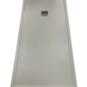 Composiet douchebak met rand Stone ECO 90,5x201cm Egaal Betongrijs Ral7004 Weekendaanbieding