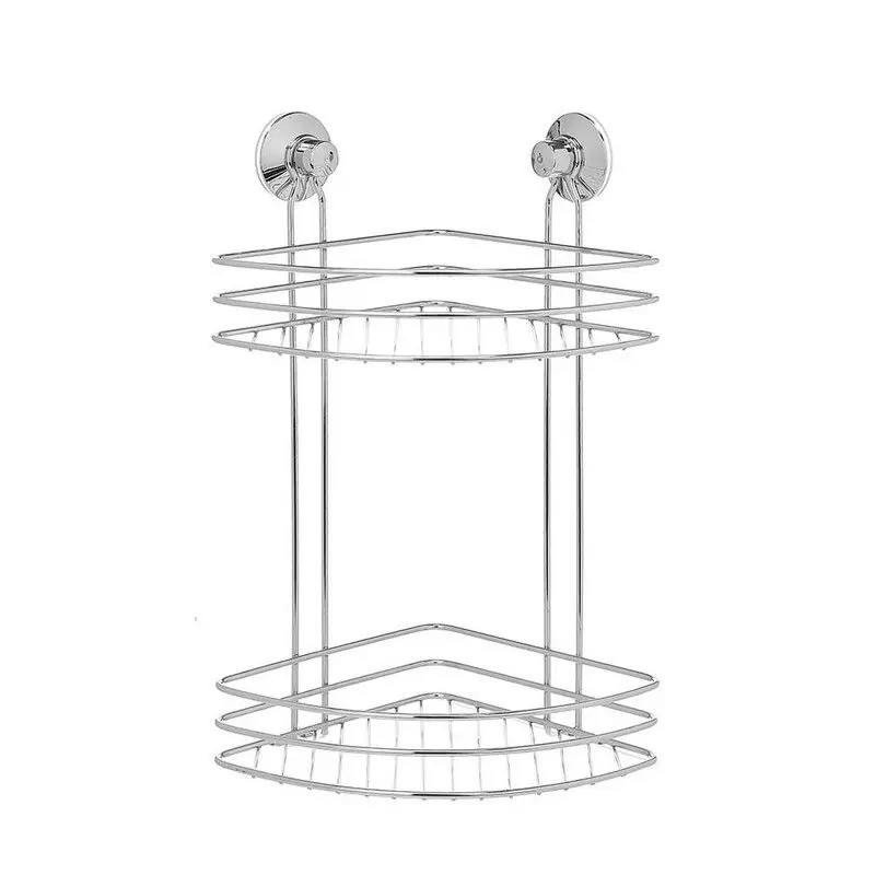 Berilo Doucherekje/badkamerrekje - 2 laags - 19 x 26 x 39 cm - Douche- en badrekjes Merkproduct