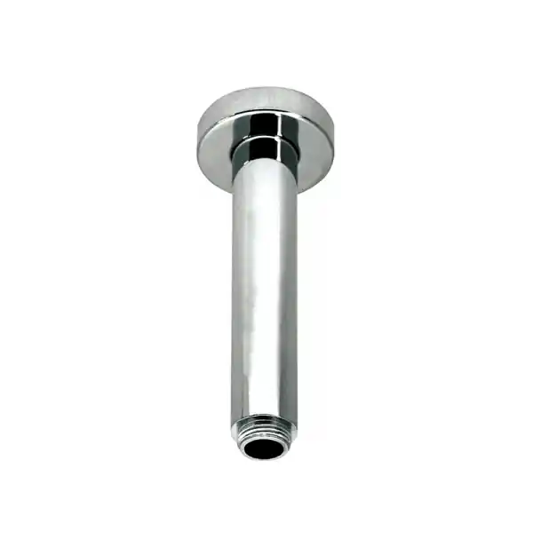 Plafondsteun Tube voor hoofddouche chroom Luxe
